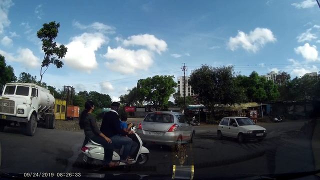 Drunk And Drive Case. This Person On Pulsar 180 Bike Near Passport Office, Pune