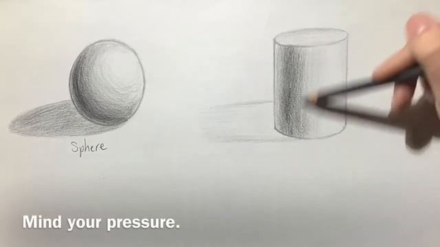 How To Draw a Sphere, Cylinder, Cone, Cube смотреть онлайн