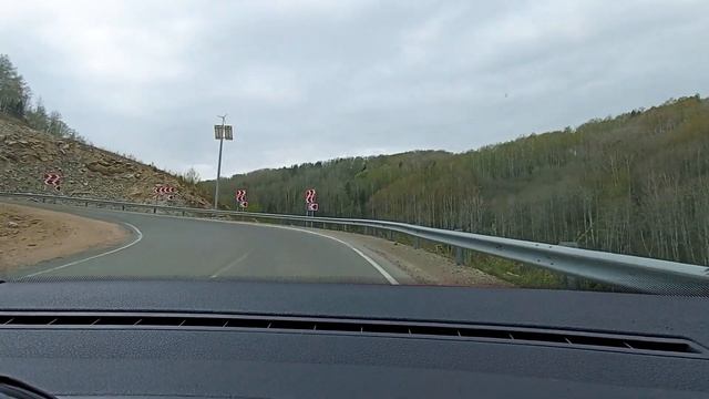 Серпантин подъем на Белокуриху 2. Алтайский край. Лето смотреть онлайн