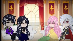 Гача реакция персонажей манхвы "С Этого Дня Злодейка Счастлива" на Тик Ток 🇷🇺