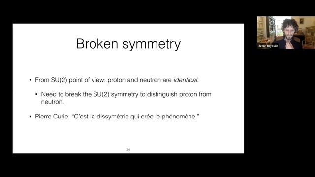 ISPC2021 -Pieter Thyssen- “Particular symmetries: From elementary particles to chemicalelements” смотреть онлайн