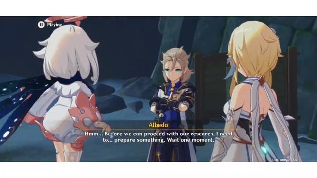 Genshin impact-Albedo quest смотреть онлайн