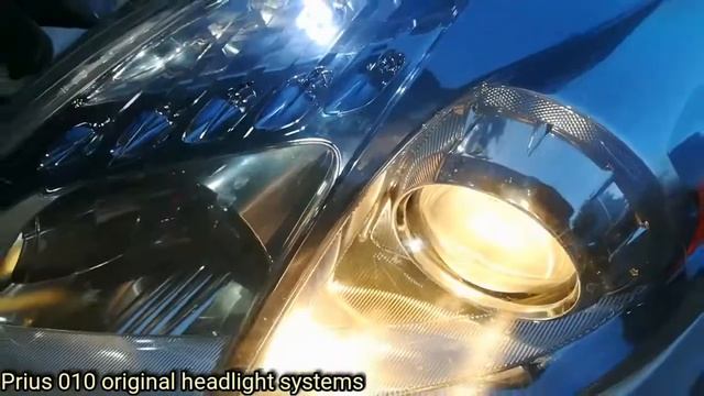 original headlight of Toyota Prius 2010 смотреть онлайн