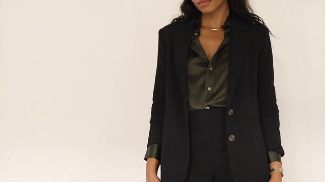 How to Style POLENE CYME BAG | Wide-Leg Trouser Outfit Ideas смотреть онлайн
