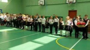 Марина Соболева "День победы" Линейка в Московской школе, посвящённая Дню великой победы ,2022г.