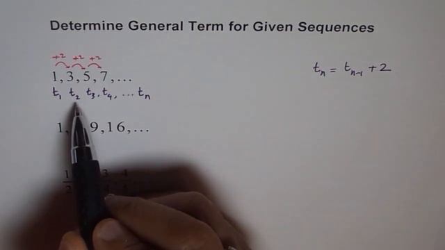 Find General Term Of Infinite Sequence MCR3 Grade 11