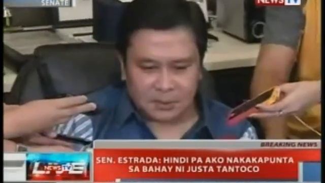 NTVL: Press conference ni Sen. Jinggoy Estrada смотреть онлайн