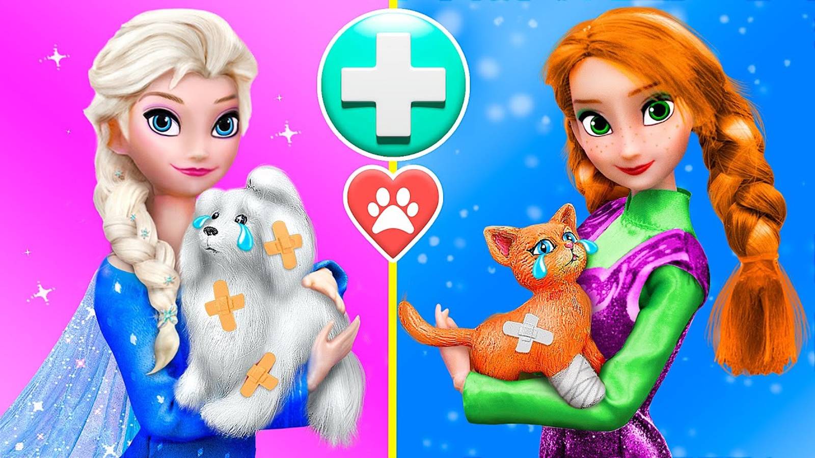 Бедные и богатые питомцы - 35 идей для кукол смотреть онлайн