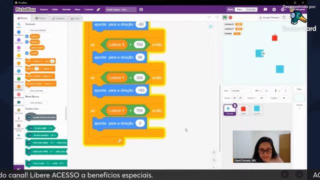 ARDUINO: Construa o JOGO da COBRINHA no Pictoblox! | Criando e Controlando Jogos com "Scratch" смотреть онлайн