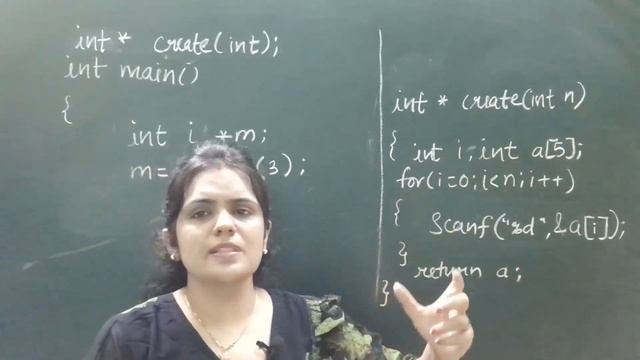 Function returning array in c | return array from function in c смотреть онлайн
