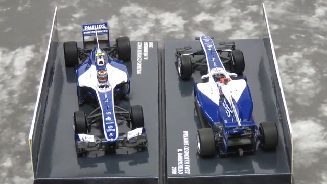 Williams FW32 - R. Barrichello & N. Hülkenberg - 2010 F1 Season - Minichamps 1:43 model car review смотреть онлайн