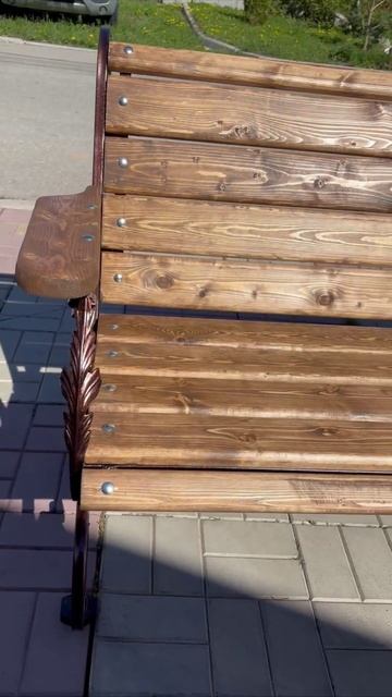 кованная лавка