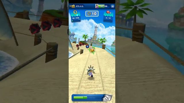 Sonic dash, Silver and Zazz смотреть онлайн
