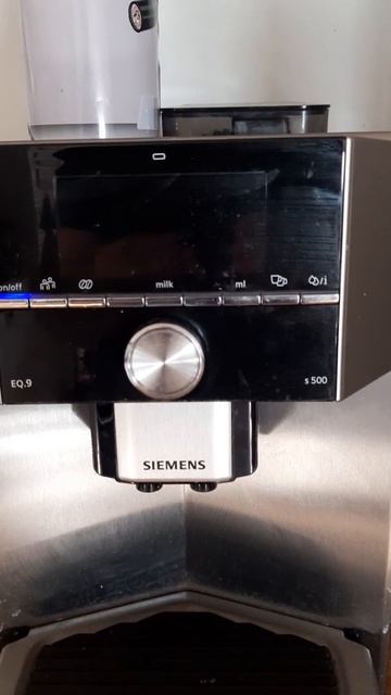 Siemens EQ 9 S500 - Coffee machine (or doorstop) - Part 3 смотреть онлайн