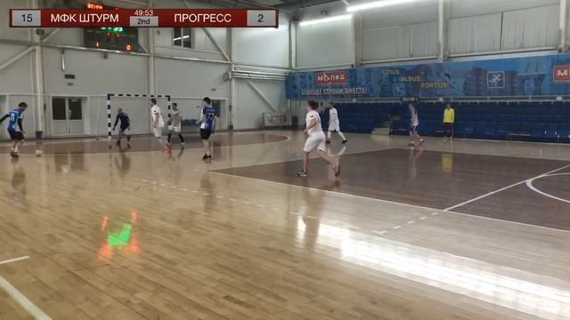 Плей-офф Д1. 1/4 финала. МФК Штурм — Прогресс. Первый матч