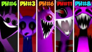 ФАЗЫ УЖАСА SPRUNKI ВСЕ ПЕРСОНАЖИ В SPRUNKI INCREDIBOX