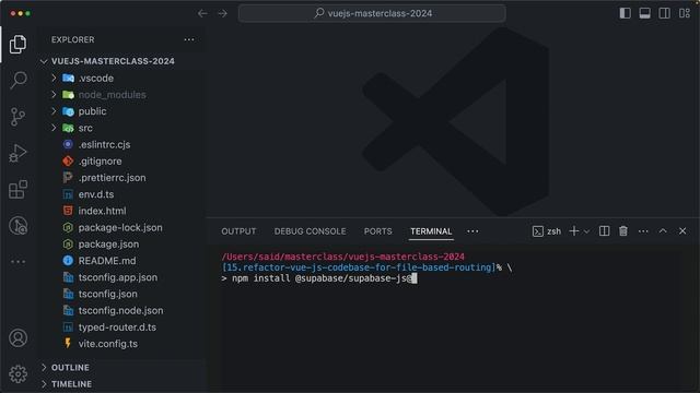 17 Integrate Supabase and Connect with Vue.js смотреть онлайн