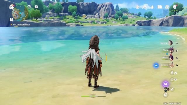 Genshin Impact | How far and fast can Mona swim? смотреть онлайн