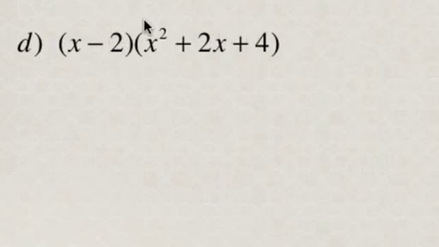 Operations with polynomials 6c : adding, subtracting, and multiplying polynomials