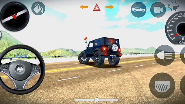 Dollar ( Song ) Modify Mahindra black Thar😈 || Car Driving 3D Game || Android Gameplay смотреть онлайн