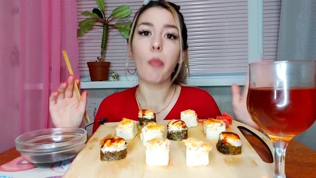 РОЛЛЫ СУШИ МУКБАНГ не АСМР | MUKBANG SUSHI ROLLS | ВОПРОС ОТВЕТ | ЗОЛОТАЯ КЛЕТКА | ДОВЕРИЕ | 먹방 смотреть онлайн