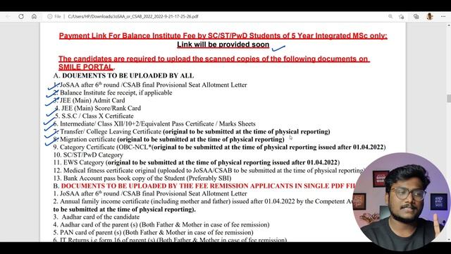 NIT Warangal Physical Reporting Process 2022 | Detailed Video | Income Certificate #nitwarangal смотреть онлайн