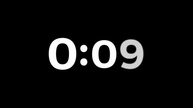 20 Second Countdown Timer (Tick Tock Sound)