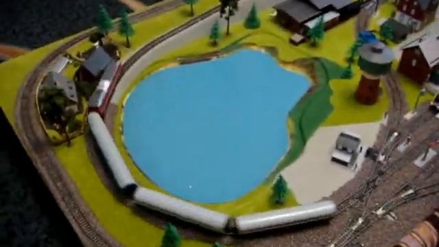Железнодорожный макет в масштабе ТТ 1:120 смотреть онлайн