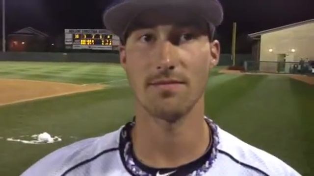 ACU Baseball | Kyle Conwell Postgame Interview (3/29/2013) смотреть онлайн
