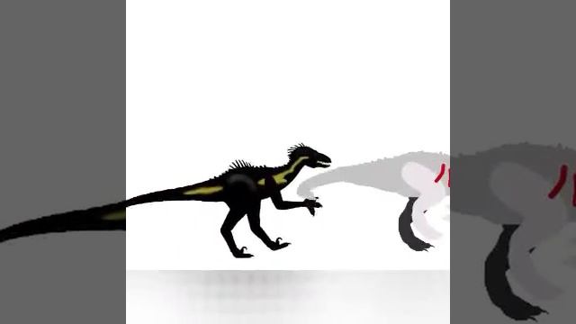Индоминус Рекс против Индораптора