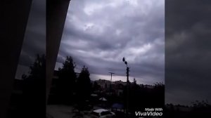 Гроза ударила и попала в дом!