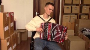 Шуйская 4-х голосная гармонь «Барыня заказная», ДО мажор.