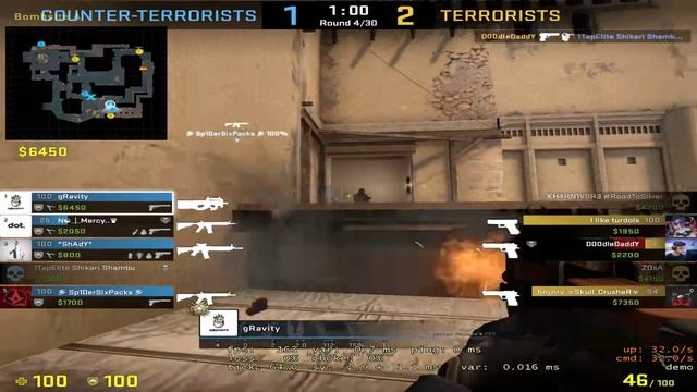 CS:GO Spotlight #gRavity Game Play Highlight of 3 Maps Collection [Mirage] - POV 3 смотреть онлайн