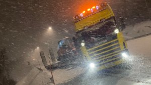 Дрифт на фуре / Сложило трал в ножницы / Заполярье