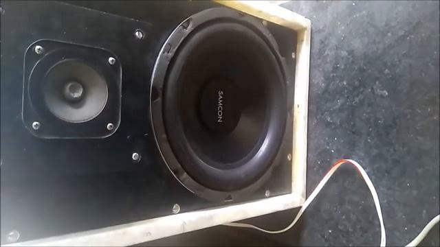 SAMCON WOOFER MODEL SBE 217 320 WATT 8 INCH 4 OHMS हिन्दी मे (Hindi) смотреть онлайн