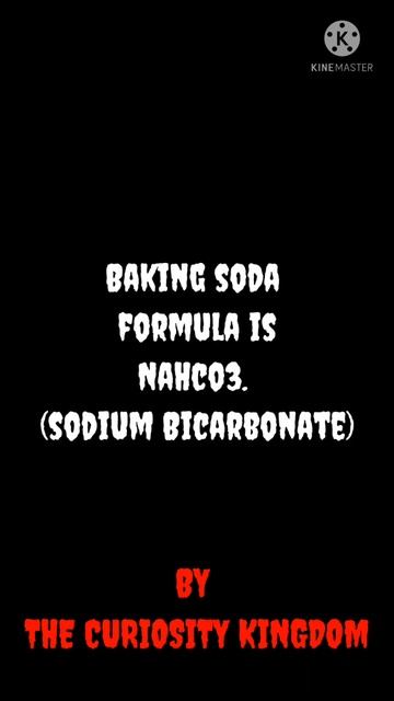 Baking Soda formula #FunFact 7 смотреть онлайн