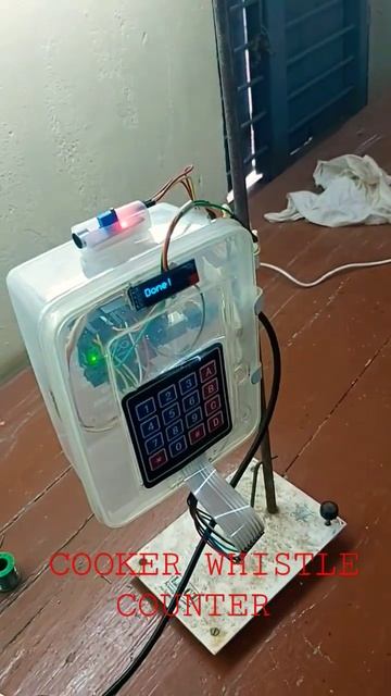 Cooker Whistle Counter mini project Arduino #arduino #project #shorts