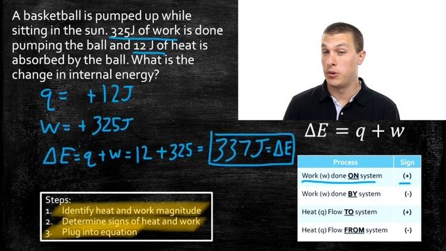 Calculating changes in internal energy - Real Chemistry