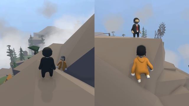 Getting Creative - Human: Fall Flat LUMBER | Split screen смотреть онлайн