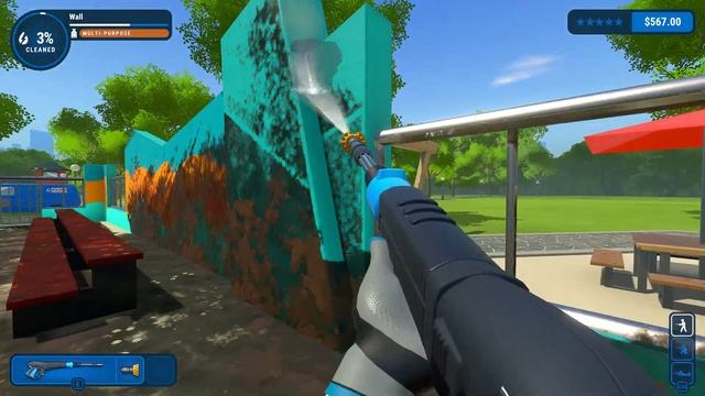 Power Wash Simulator Episode 43. The perimeter of the 'entrance' to the skate park OCD Style смотреть онлайн