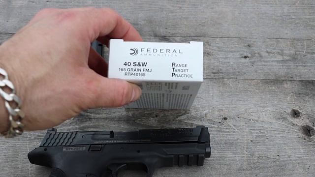 .40S&W, 165gr FMJ, Range Target Practice (RTP40165), Federal, Velocity Test смотреть онлайн
