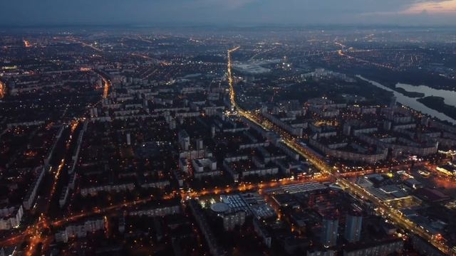 Харьков, Северная салтовка с высоты DJImini2