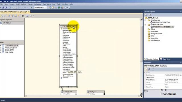 MSBI - SSAS - Create simple cube with Star schema and view in Excel смотреть онлайн