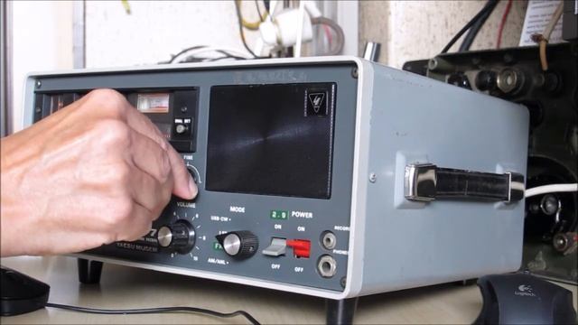 Try-out donated YAESU FRG 7 receiver смотреть онлайн