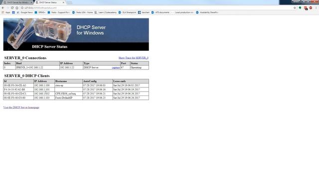Setting static IP addresses using Festo Field Device Tool and a DHCP Server смотреть онлайн