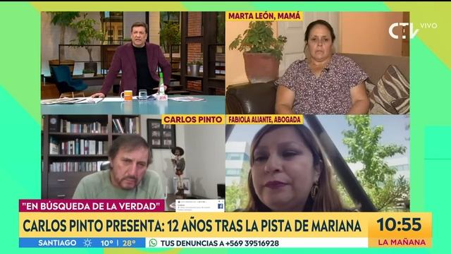12 AÑOS DESAPARECIDA: Carlos Pinto presentó el caso de Marina Sepúlveda - Contigo En La Mañana смотреть онлайн