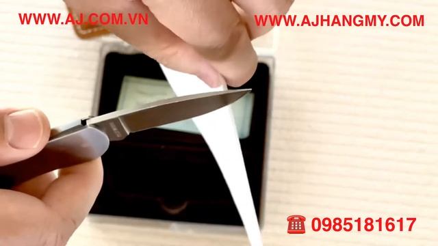 Bộ dao + bao da thật chính hãng hiệu Zippo - Made in USA смотреть онлайн