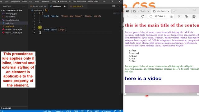 Web Engg Lec 4: CSS (part 1) смотреть онлайн