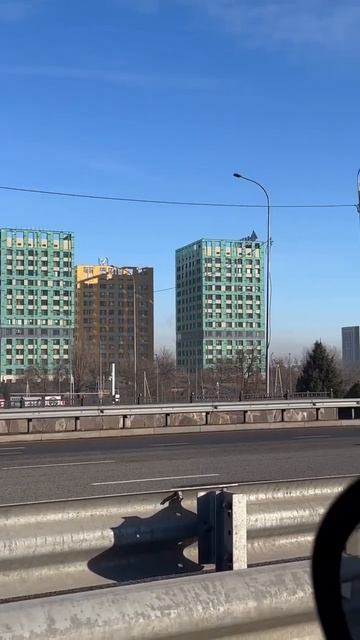 Алматы. Утренние пробки на проспекте Аль - Фараби. 20 февраля 2023. Казахстан. Kazakhstan. Almaty. смотреть онлайн