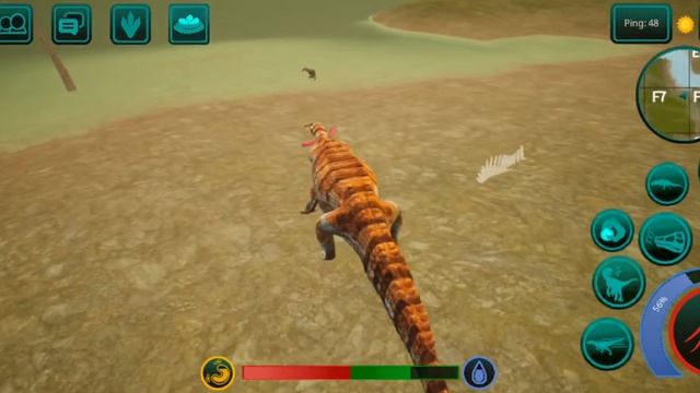 Онлайн Динозавры: Симулятор 3Д. ВЫЖИВАЮ за САКОЗУХА смотреть онлайн